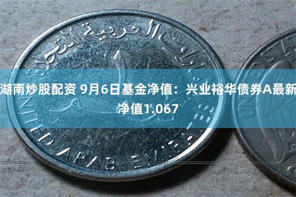 湖南炒股配资 9月6日基金净值：兴业裕华债券A最新净值1.067