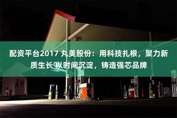 配资平台2017 丸美股份：用科技扎根，聚力新质生长 以时间沉淀，铸造强芯品牌