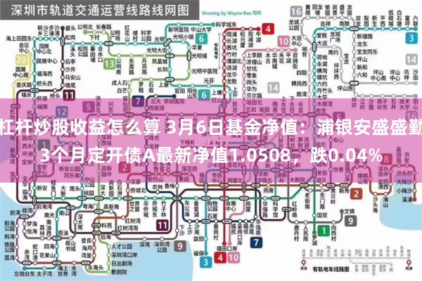 杠杆炒股收益怎么算 3月6日基金净值：浦银安盛盛勤3个月定开债A最新净值1.0508，跌0.04%